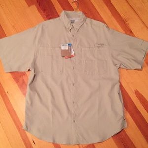 Men’s Columbia PFG s/sleeve shirt M
